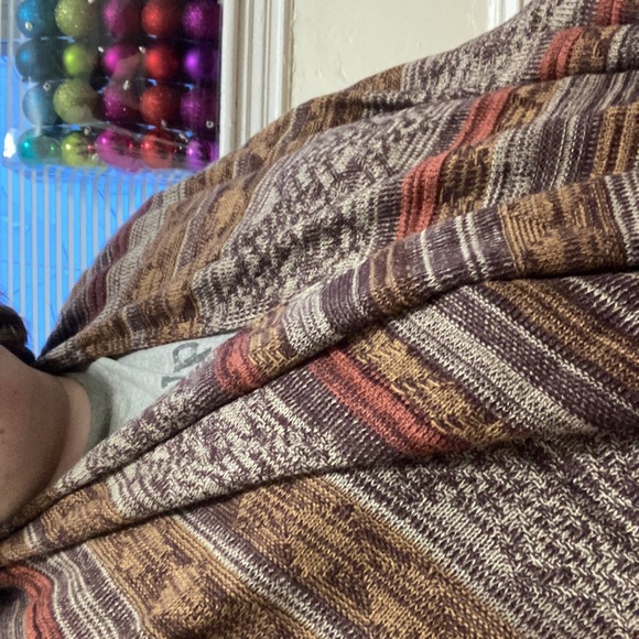 Cejon Multi-Colored Striped Shawl NWT - Picture 4 of 4